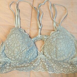 White Lace Bralette with Padding